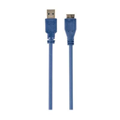 Gembird CCP-MUSB3-AMBM-6 - USB-kabel - micro-USB type B (M) naar USB type A (M) - USB 3.0 - 1.8 m - gevormd Gembird CCP-MUSB3-AMBM-6 - USB-kabel - micro-USB type B (M) naar USB type A (M) - USB 3.0 - 1.8 m - gevormd