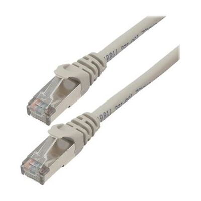 MCL - Verbindingskabel - RJ-45 (M) naar RJ-45 (M) - 1.5 m - foiled unshielded twisted pair (F/UTP) - CAT 6 - gevormd, zonder haken, met strengen - grijs MCL - Verbindingskabel - RJ-45 (M) naar RJ-45 (M) - 1.5 m - foiled unshielded twisted pair (F/UTP) - CAT 6 - gevormd, zonder haken, met strengen - grijs