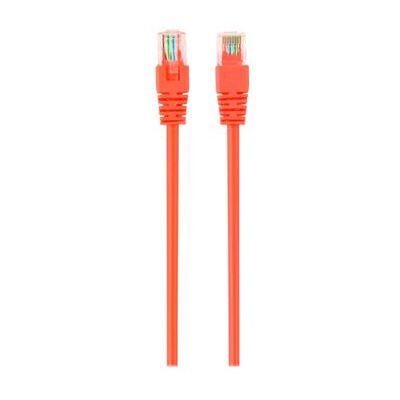 Gembird - Verbindingskabel - RJ-45 (M) naar RJ-45 (M) - 1 m - UTP - CAT 5e - gevormd - oranje Gembird - Verbindingskabel - RJ-45 (M) naar RJ-45 (M) - 1 m - UTP - CAT 5e - gevormd - oranje