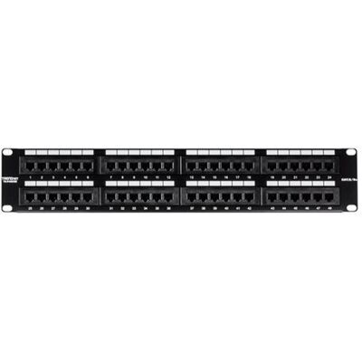TRENDnet - Patchpaneel - CAT 5e - UTP - 48 poorten TRENDnet - Patchpaneel - CAT 5e - UTP - 48 poorten