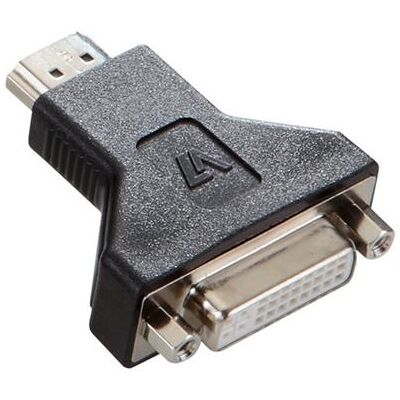 V7 - Videoadapter - HDMI male naar DVI-D female V7 - Videoadapter - HDMI male naar DVI-D female