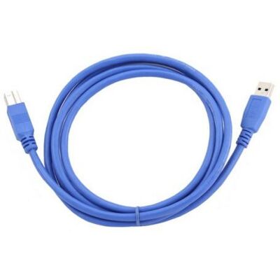 Gembird Cablexpert Professional series - USB-kabel - USB type A (M) naar USB Type B (M) - USB 3.0 - 50 cm - gevormd - blauw Gembird Cablexpert Professional series - USB-kabel - USB type A (M) naar USB Type B (M) - USB 3.0 - 50 cm - gevormd - blauw