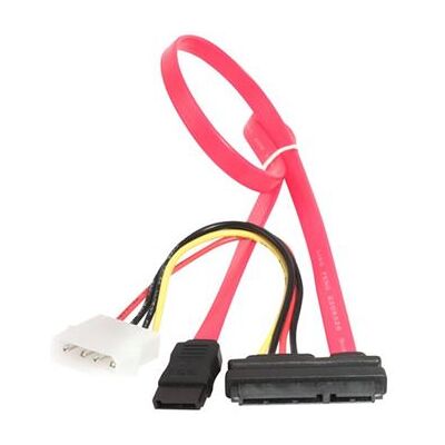 Gembird - SATA-kabel - Serial ATA 150/300/600 - SATA-combinatie (V) naar 4-PIN interne voeding, SATA - 35 cm Gembird - SATA-kabel - Serial ATA 150/300/600 - SATA-combinatie (V) naar 4-PIN interne voeding, SATA - 35 cm