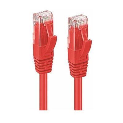 MicroConnect - Netwerkkabel - RJ-45 (M) naar RJ-45 (M) - 1.5 m - UTP - CAT 6 - halogeenvrij, met strengen - rood MicroConnect - Netwerkkabel - RJ-45 (M) naar RJ-45 (M) - 1.5 m - UTP - CAT 6 - halogeenvrij, met strengen - rood