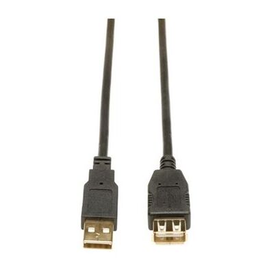 Eaton Tripp Lite Series 6ft USB 2.0 Hi-Speed Extension Cable Shielded A Male / Female 6' - USB-verlengkabel - USB (M) naar USB (V) - USB 2.0 - 1.83 m - zwart Eaton Tripp Lite Series 6ft USB 2.0 Hi-Speed Extension Cable Shielded A Male / Female 6' - USB-verlengkabel - USB (M) naar USB (V) - USB 2.0 - 1.83 m - zwart