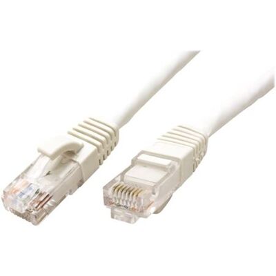 Secomp VALUE - Verbindingskabel - RJ-45 (M) naar RJ-45 (M) - 3 m - UTP - CAT 6 - halogeenvrij, gevormd, stevig - wit Secomp VALUE - Verbindingskabel - RJ-45 (M) naar RJ-45 (M) - 3 m - UTP - CAT 6 - halogeenvrij, gevormd, stevig - wit