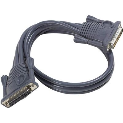 Aten technology ATEN 2L-1705 - Toetsenbord / video / muis (TVM) kabel - DB-25 (M) naar DB-25 (V) - 5 m - voor MasterView Pro Model CS1004, Pro Model CS1008, Pro Model CS1016 Aten technology ATEN 2L-1705 - Toetsenbord / video / muis (TVM) kabel - DB-25 (M) naar DB-25 (V) - 5 m - voor MasterView Pro Model CS1004, Pro Model CS1008, Pro Model CS1016