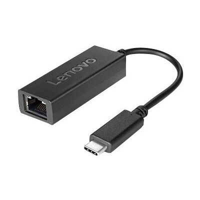 Lenovo - Netwerkadapter - USB-C - USB-C + Gigabit Ethernet - voor ThinkPad P15 Gen 1; P15v Gen 1; T14 Gen 1; T14s Gen 1; T15 Gen 1; T15g Gen 1; T15p Gen 1 Lenovo - Netwerkadapter - USB-C - USB-C + Gigabit Ethernet - voor ThinkPad P15 Gen 1; P15v Gen 1; T14 Gen 1; T14s Gen 1; T15 Gen 1; T15g Gen 1; T15p Gen 1