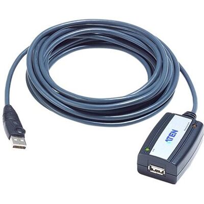 Aten technology ATEN UE-250 - USB-verlengkabel - USB (M) naar USB (V) - USB 2.0 - 5 m - actief Aten technology ATEN UE-250 - USB-verlengkabel - USB (M) naar USB (V) - USB 2.0 - 5 m - actief