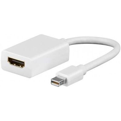 goobay A 346 - Videoadapter - Mini DisplayPort male naar HDMI female goobay A 346 - Videoadapter - Mini DisplayPort male naar HDMI female
