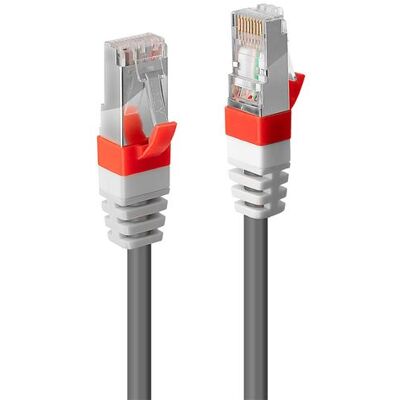 Lindy - Verbindingskabel - RJ-45 (M) naar RJ-45 (M) - 1 m - screened shielded twisted pair (SSTP) - CAT 6a - gevormd, met strengen - grijs Lindy - Verbindingskabel - RJ-45 (M) naar RJ-45 (M) - 1 m - screened shielded twisted pair (SSTP) - CAT 6a - gevormd, met strengen - grijs