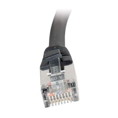 Cables to go C2G Cat5e Booted Shielded (STP) Network Patch Cable - Verbindingskabel - RJ-45 (M) naar RJ-45 (M) - 2 m - STP - CAT 5e - gevormd - zwart Cables to go C2G Cat5e Booted Shielded (STP) Network Patch Cable - Verbindingskabel - RJ-45 (M) naar RJ-45 (M) - 2 m - STP - CAT 5e - gevormd - zwart