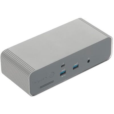 Targus EcoSmart - Dockingstation - USB-C / Thunderbolt 5 - 3 x Thunderbolt 5 - 2.5GbE, 1GbE - 180 Watt Targus EcoSmart - Dockingstation - USB-C / Thunderbolt 5 - 3 x Thunderbolt 5 - 2.5GbE, 1GbE - 180 Watt