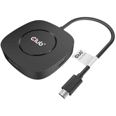 Club 3D - Dockingstation - USB-C 3.2 Gen 1 - DP Club 3D - Dockingstation - USB-C 3.2 Gen 1 - DP
