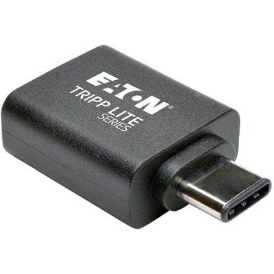 Eaton Tripp Lite Series USB 3.1 Gen 1.5 Adapter USB-C to USB Type A M/F 5 Gbps Tablet Smart Phone - USB-adapter - USB type A (V) naar 24 pin USB-C (M) - USB 3.1 - zwart Eaton Tripp Lite Series USB 3.1 Gen 1.5 Adapter USB-C to USB Type A M/F 5 Gbps Tablet Smart Phone - USB-adapter - USB type A (V) naar 24 pin USB-C (M) - USB 3.1 - zwart