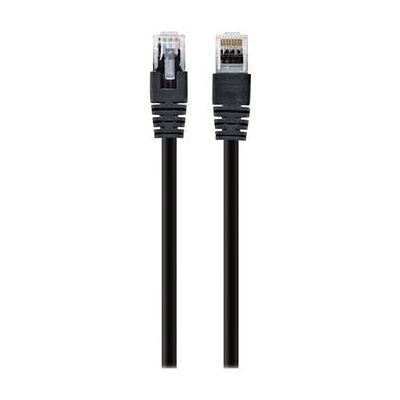 Gembird - Verbindingskabel - RJ-45 (M) naar RJ-45 (M) - 50 cm - CAT 5e - gevormd - zwart Gembird - Verbindingskabel - RJ-45 (M) naar RJ-45 (M) - 50 cm - CAT 5e - gevormd - zwart