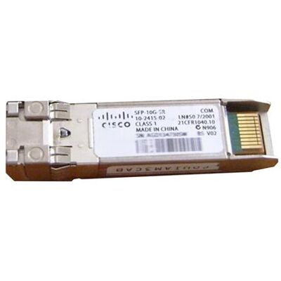 Cisco Systems Cisco - SFP+ transceivermodule - 10GbE - 10GBase-SR - LC/PC multi-modus - maximaal 400 m - 850 nm Cisco Systems Cisco - SFP+ transceivermodule - 10GbE - 10GBase-SR - LC/PC multi-modus - maximaal 400 m - 850 nm