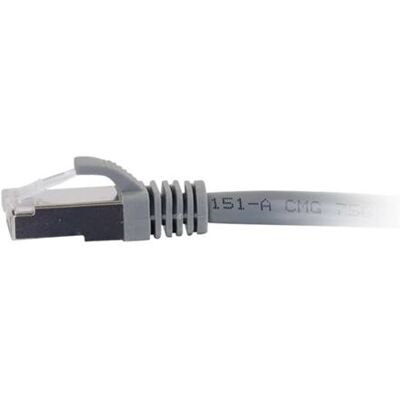Cables to go C2G Cat6a Booted Shielded (STP) Network Patch Cable - Verbindingskabel - RJ-45 (M) naar RJ-45 (M) - 0.5 m - STP - CAT 6a - gevormd, zonder haken, met strengen - grijs Cables to go C2G Cat6a Booted Shielded (STP) Network Patch Cable - Verbindingskabel - RJ-45 (M) naar RJ-45 (M) - 0.5 m - STP - CAT 6a - gevormd, zonder haken, met strengen - grijs
