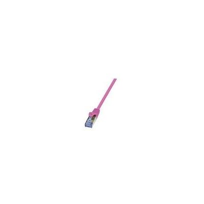 2direct LogiLink PrimeLine - Verbindingskabel - RJ-45 (M) naar RJ-45 (M) - 7.5 m - SFTP, PiMF - CAT 6a - halogeenvrij, zonder haken - roze 2direct LogiLink PrimeLine - Verbindingskabel - RJ-45 (M) naar RJ-45 (M) - 7.5 m - SFTP, PiMF - CAT 6a - halogeenvrij, zonder haken - roze