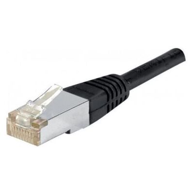 deXlan - Verbindingskabel - RJ-45 (M) naar RJ-45 (M) - 5 m - FTP - CAT 6a - gevormd - zwart deXlan - Verbindingskabel - RJ-45 (M) naar RJ-45 (M) - 5 m - FTP - CAT 6a - gevormd - zwart