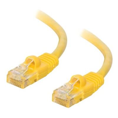Cables to go C2G Enhanced Cat5E 350MHz Snagless Patch Cable - Verbindingskabel - RJ-45 (M) naar RJ-45 (M) - 15 m - CAT 5e - gevormd, zonder haken, met strengen - geel Cables to go C2G Enhanced Cat5E 350MHz Snagless Patch Cable - Verbindingskabel - RJ-45 (M) naar RJ-45 (M) - 15 m - CAT 5e - gevormd, zonder haken, met strengen - geel