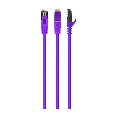Gembird - Verbindingskabel - RJ-45 (M) naar RJ-45 (M) - 25 cm - FTP - CAT 6 - gevormd - paars Gembird - Verbindingskabel - RJ-45 (M) naar RJ-45 (M) - 25 cm - FTP - CAT 6 - gevormd - paars