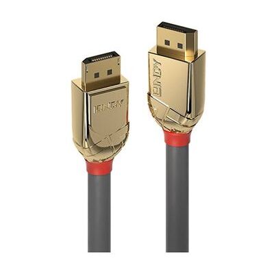 Lindy Gold - DisplayPort kabel - DisplayPort (M) naar DisplayPort (M) - DisplayPort 1.2 - 10 m - 4K ondersteuning - grijs Lindy Gold - DisplayPort kabel - DisplayPort (M) naar DisplayPort (M) - DisplayPort 1.2 - 10 m - 4K ondersteuning - grijs