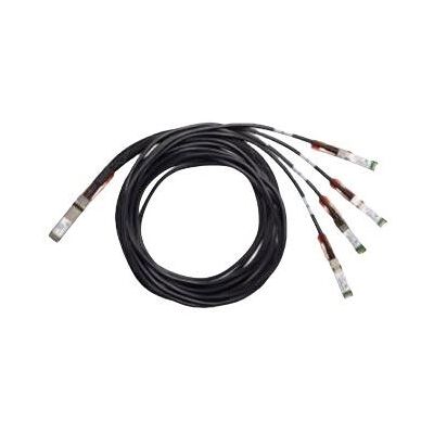 Cisco Systems Cisco 100GBase Passive Copper Splitter Cable - Netwerksplitser - QSFP naar SFP25G - 3 m - passief - voor Nexus 3232C, 93108TC-EX, 93180LC-EX, 93180YC-FX, 9336C-FX2, X97160YC-EX; UCS C4200 Cisco Systems Cisco 100GBase Passive Copper Splitter Cable - Netwerksplitser - QSFP naar SFP25G - 3 m - passief - voor Nexus 3232C, 93108TC-EX, 93180LC-EX, 93180YC-FX, 9336C-FX2, X97160YC-EX; UCS C4200