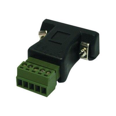 Exsys EX-47999 - Seriële connector - DB-9 (V) naar 5-pins afsluitbeveiliging (V) Exsys EX-47999 - Seriële connector - DB-9 (V) naar 5-pins afsluitbeveiliging (V)