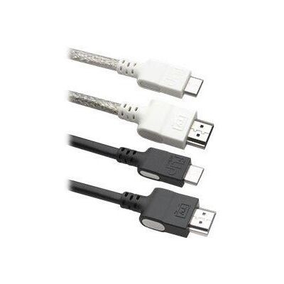 Cisco Systems Flip Video HDMI Cables - HDMI-kabel - 19 pin mini HDMI Type C male naar HDMI male - zwart, wit Cisco Systems Flip Video HDMI Cables - HDMI-kabel - 19 pin mini HDMI Type C male naar HDMI male - zwart, wit
