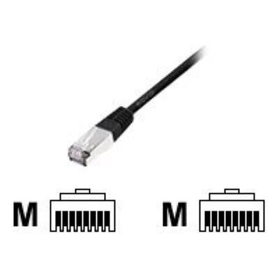 Digital data communications equip - Verbindingskabel - RJ-45 (M) naar RJ-45 (M) - 2 m - SFTP - CAT 6 - halogeenvrij, gevormd, met strengen - zwart Digital data communications equip - Verbindingskabel - RJ-45 (M) naar RJ-45 (M) - 2 m - SFTP - CAT 6 - halogeenvrij, gevormd, met strengen - zwart