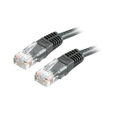 Secomp Roline - Verbindingskabel - RJ-45 (M) naar RJ-45 (M) - 50 cm - UTP - CAT 5e - zwart Secomp Roline - Verbindingskabel - RJ-45 (M) naar RJ-45 (M) - 50 cm - UTP - CAT 5e - zwart