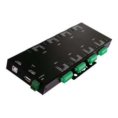 Exsys EX-1339HMVS - Seriële adapter - USB 2.0 - RS-232, RS-422, RS-485 - 8 poorten Exsys EX-1339HMVS - Seriële adapter - USB 2.0 - RS-232, RS-422, RS-485 - 8 poorten