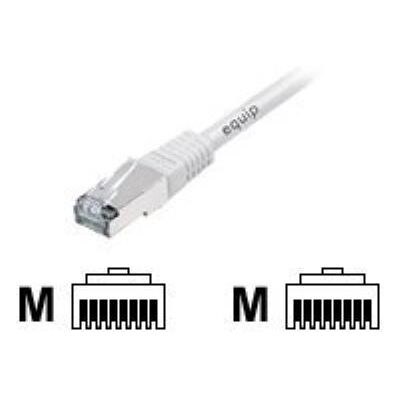 Digital data communications equip - Verbindingskabel - RJ-45 (M) naar RJ-45 (M) - 2 m - screened shielded twisted pair (SSTP) - CAT 6a - gevormd - wit Digital data communications equip - Verbindingskabel - RJ-45 (M) naar RJ-45 (M) - 2 m - screened shielded twisted pair (SSTP) - CAT 6a - gevormd - wit