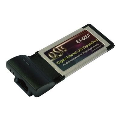 Exsys EX-6087 - Netwerkadapter - ExpressCard - Gigabit Ethernet Exsys EX-6087 - Netwerkadapter - ExpressCard - Gigabit Ethernet