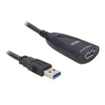Delock USB Cable - USB-verlengkabel - USB type A (M) naar USB type A (V) - USB 3.0 - 5 m - actief Delock USB Cable - USB-verlengkabel - USB type A (M) naar USB type A (V) - USB 3.0 - 5 m - actief