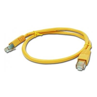 Gembird - Verbindingskabel - RJ-45 (M) naar RJ-45 (M) - 50 cm - SFTP - gevormd - geel Gembird - Verbindingskabel - RJ-45 (M) naar RJ-45 (M) - 50 cm - SFTP - gevormd - geel