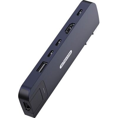 Sitecom USB Hub Multi 6-in-1 MacBook Air Midnight Sitecom USB Hub Multi 6-in-1 MacBook Air Midnight
