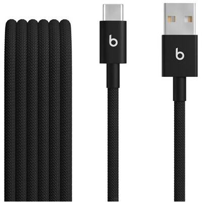 Beats USB-A naar USB-C-kabel 1,5 m Zwart voor iPhone Beats USB-A naar USB-C-kabel 1,5 m Zwart voor iPhone