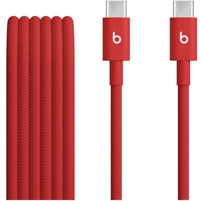 Beats USB-C naar USB-C-kabel 1,5 m Rood voor iPhone Beats USB-C naar USB-C-kabel 1,5 m Rood voor iPhone