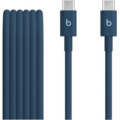 Beats Kabel USB-C naar USB-C 1,5 m Blauw voor iPhone Beats Kabel USB-C naar USB-C 1,5 m Blauw voor iPhone