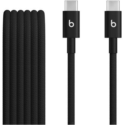 Beats Kabel USB-C naar USB-C 1,5 m Zwart voor iPhone Beats Kabel USB-C naar USB-C 1,5 m Zwart voor iPhone