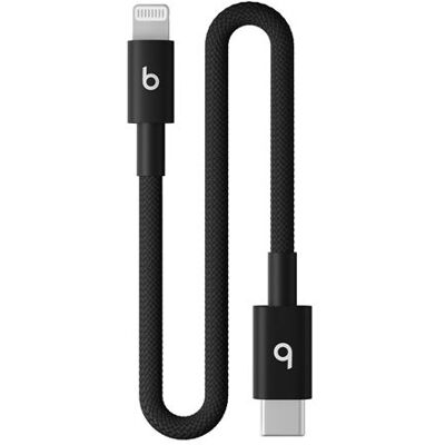 Beats Kabel USB-C naar Lightning 20 cm Zwart voor iPhone Beats Kabel USB-C naar Lightning 20 cm Zwart voor iPhone