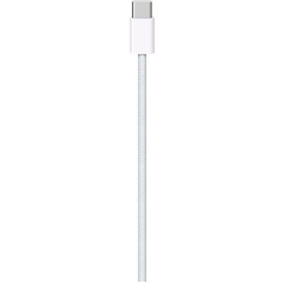 Apple USB-C Geweven Oplaadkabel 1m voor Tablet en Laptop Wit Apple USB-C Geweven Oplaadkabel 1m voor Tablet en Laptop Wit