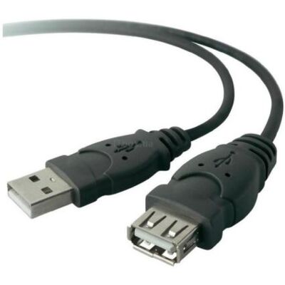 Belkin - USB-verlengkabel - USB (M) naar USB (V) - USB 2.0 - 1.8 m Belkin - USB-verlengkabel - USB (M) naar USB (V) - USB 2.0 - 1.8 m