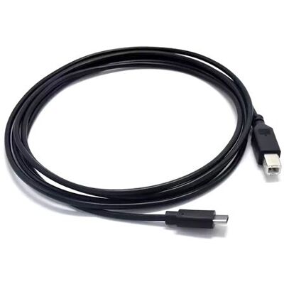 Urban Factory Printerkabel USB-naar-USB-C 1,5 m Zwart Urban Factory Printerkabel USB-naar-USB-C 1,5 m Zwart