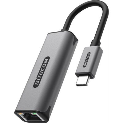 Sitecom Adapter USB-C naar Ethernet LAN 1 Gbps Grijs Sitecom Adapter USB-C naar Ethernet LAN 1 Gbps Grijs