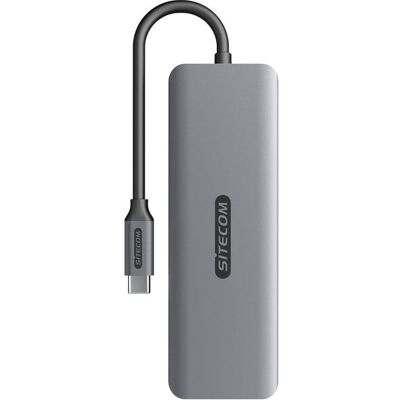 Sitecom 8-in-1 Multipoortadapter USB-C Power Delivery Multiport Adapter Sitecom 8-in-1 Multipoortadapter USB-C Power Delivery Multiport Adapter