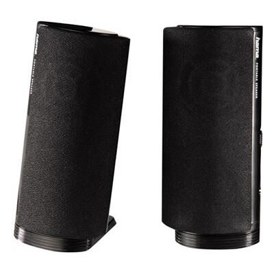 Hama E 80 - Luidsprekers - voor PC - 2.5 Watt (Totaal) - zwart Hama E 80 - Luidsprekers - voor PC - 2.5 Watt (Totaal) - zwart