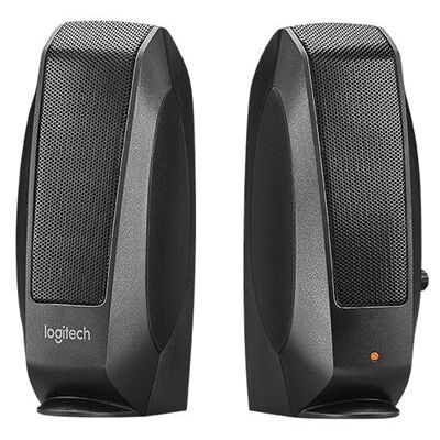 Logitech S-120 - Luidsprekers - voor PC - 2.3 watt (Totaal) - zwart Logitech S-120 - Luidsprekers - voor PC - 2.3 watt (Totaal) - zwart